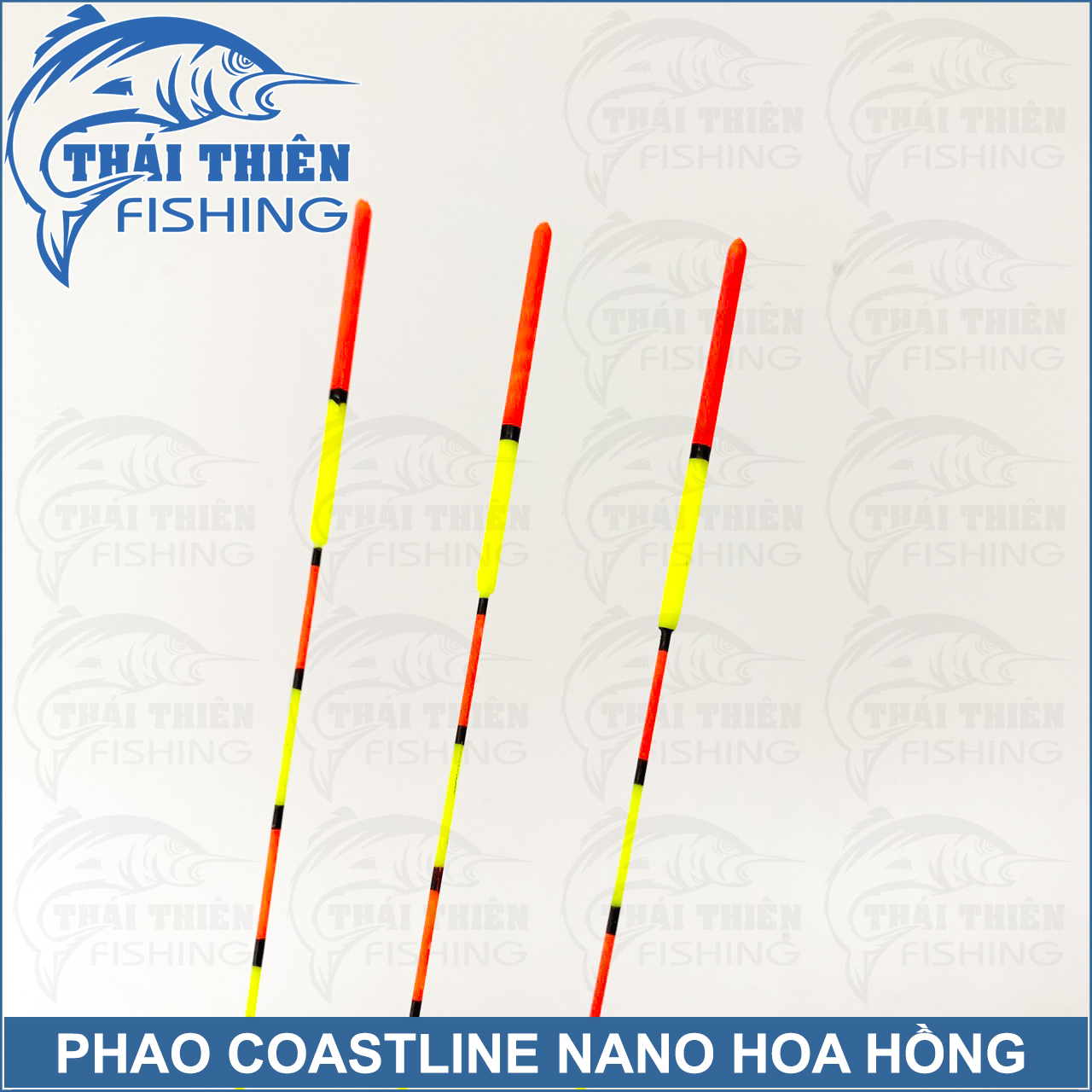 Combo 3 Quả Phao Câu Đài Coastline Nano Hoa Hồng Có Đài Phản Quang