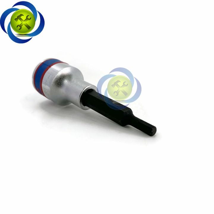 Tuýp lục giác 4mm Kingtony 403504 loại 1/2 dài 80mm