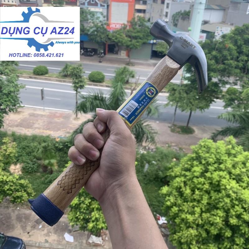 Búa nhổ đinh cán gỗ G0004-16 CHẤT LƯỢNG CAO