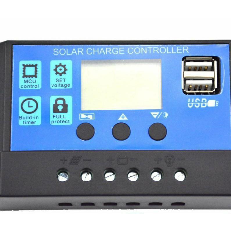 Bộ điều khiển sạc pin năng lượng mặt trời 30A 12V 24V và 60A 12V 24VSolar Changer Controller 12V 24V