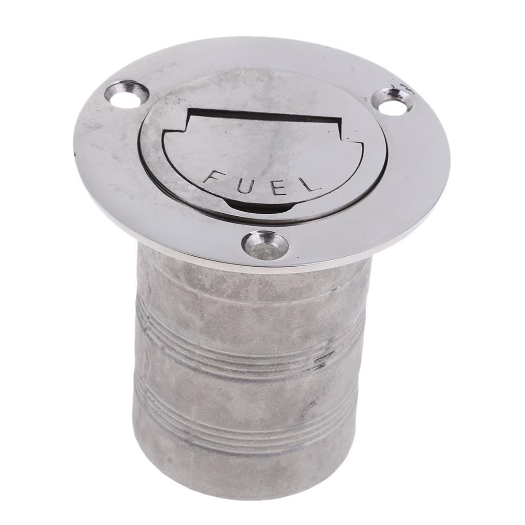 Boat Deck Fuel Filler 2" Cap Yacht 316 Stainless Steel