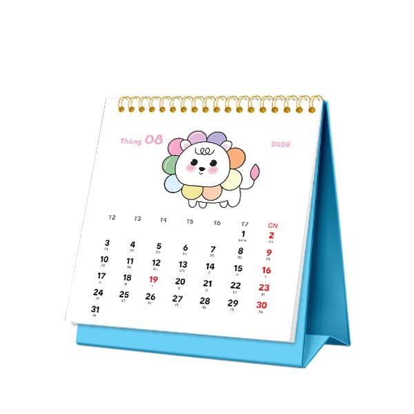 Lịch Bàn Mini - 12 Cung Hoàng Đạo
