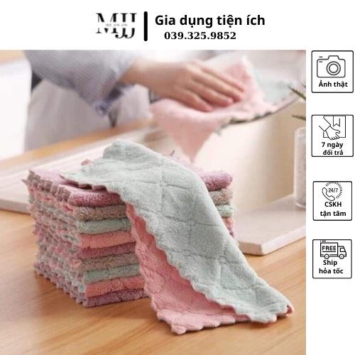 Khăn lau bếp đa năng 2 mặt siêu thấm nước