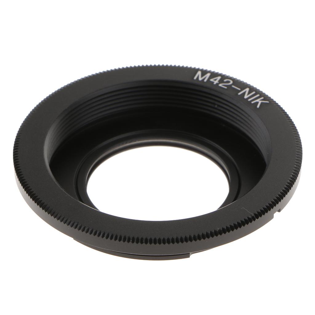 M42 Lens to AI F Adapter with Glass Focus