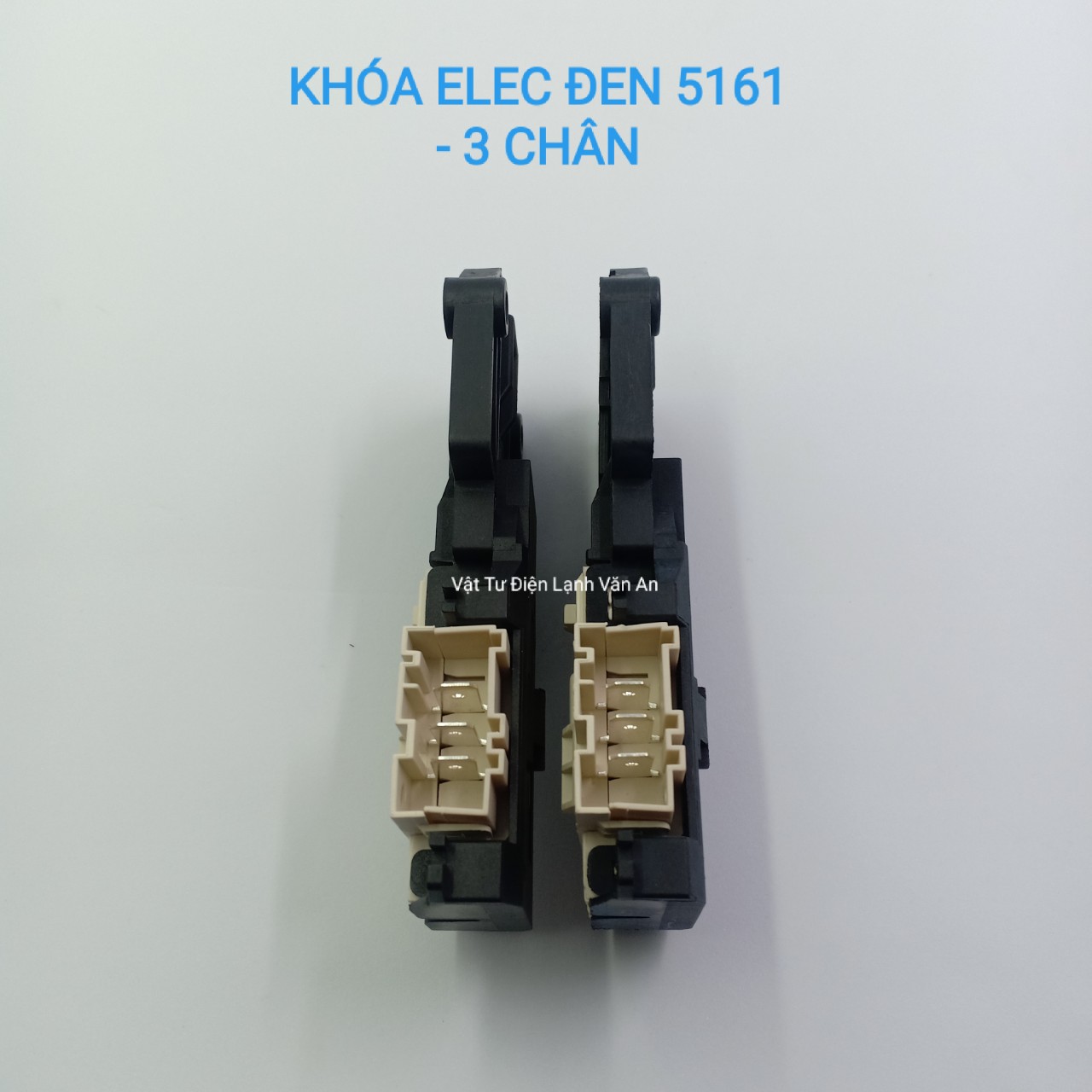Khóa cửa máy giặt cho Electrolux đen 3 chân