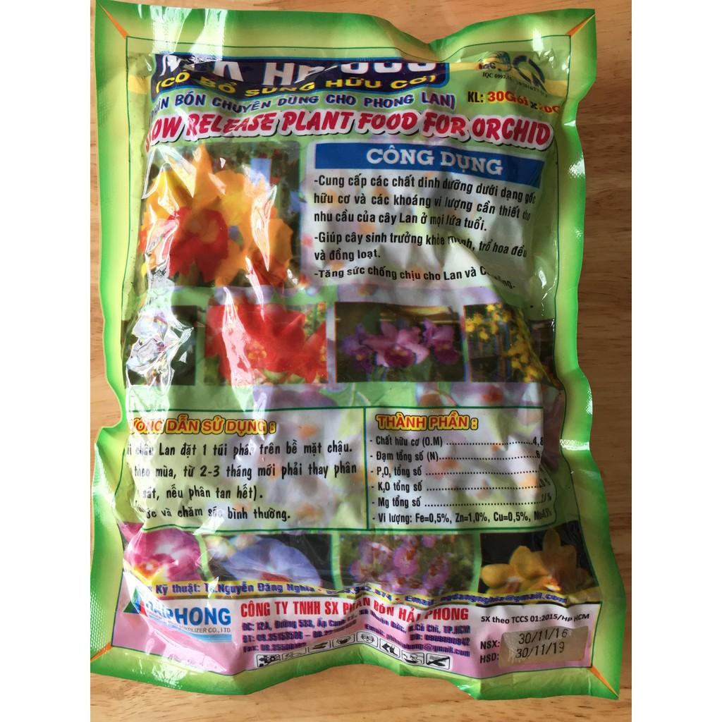 Phân NPK-HP-666 Bổ sung hữu cơ - Phong lan 01gói x30 túi