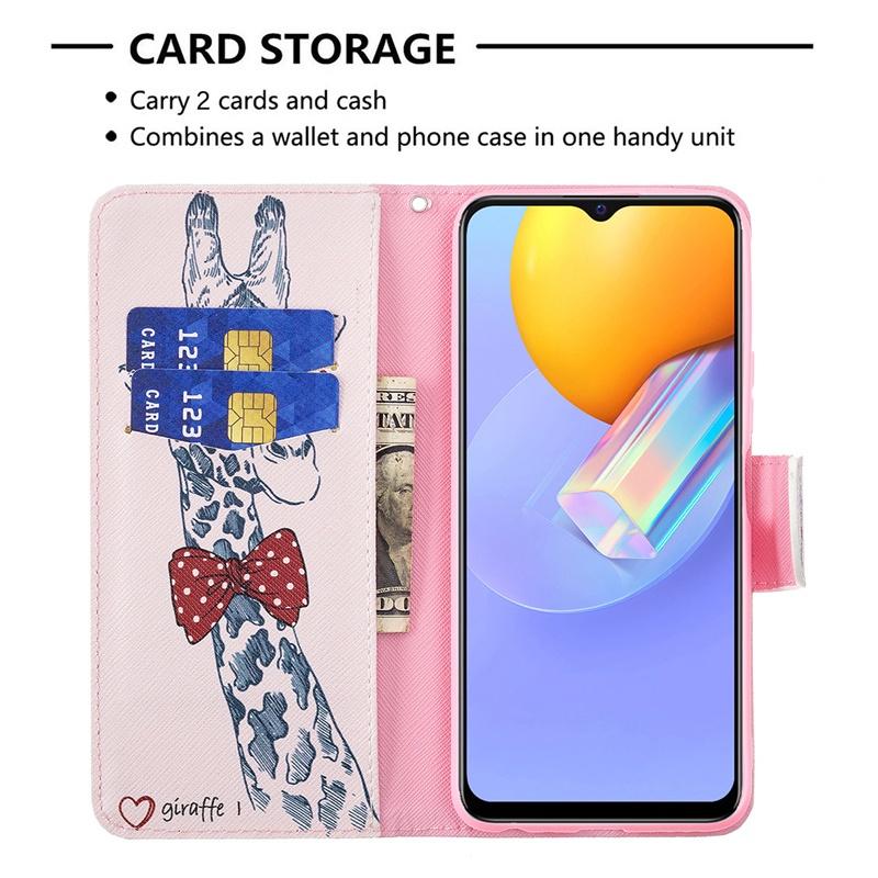 Ốp lưng điện thoại dạng ví da lật dành Cho VIVO V21E 4G V21E 5G Y20 Y51A Y51S