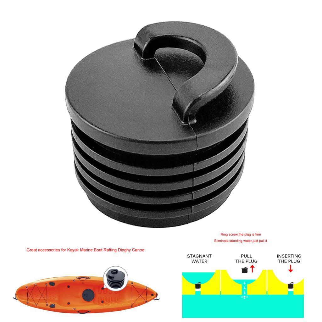 Rubber Kayak Marine Boat Scupper Plugs Drain Holes Stoppers Bungs Durable
