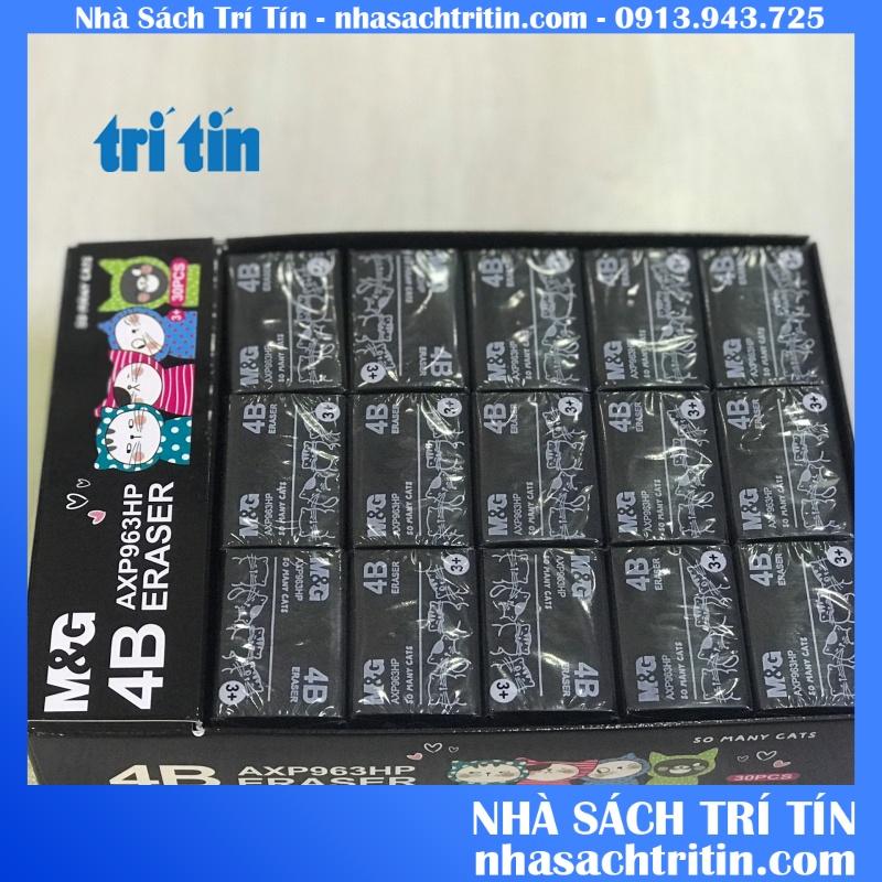 Gôm tẩy bút chì đen M&G các cỡ lớn nhỏ