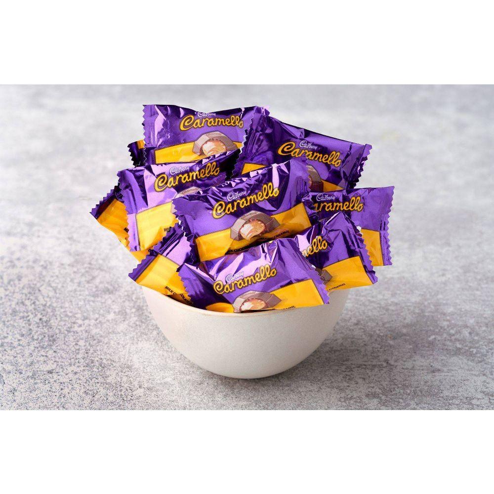 SOCOLA SỮA NHÂN KEM CARAMEL Hershey's Cadbury Caramello, Milk Chocolate - Creamy Caramel, Miniatures, Share Bag, 226g