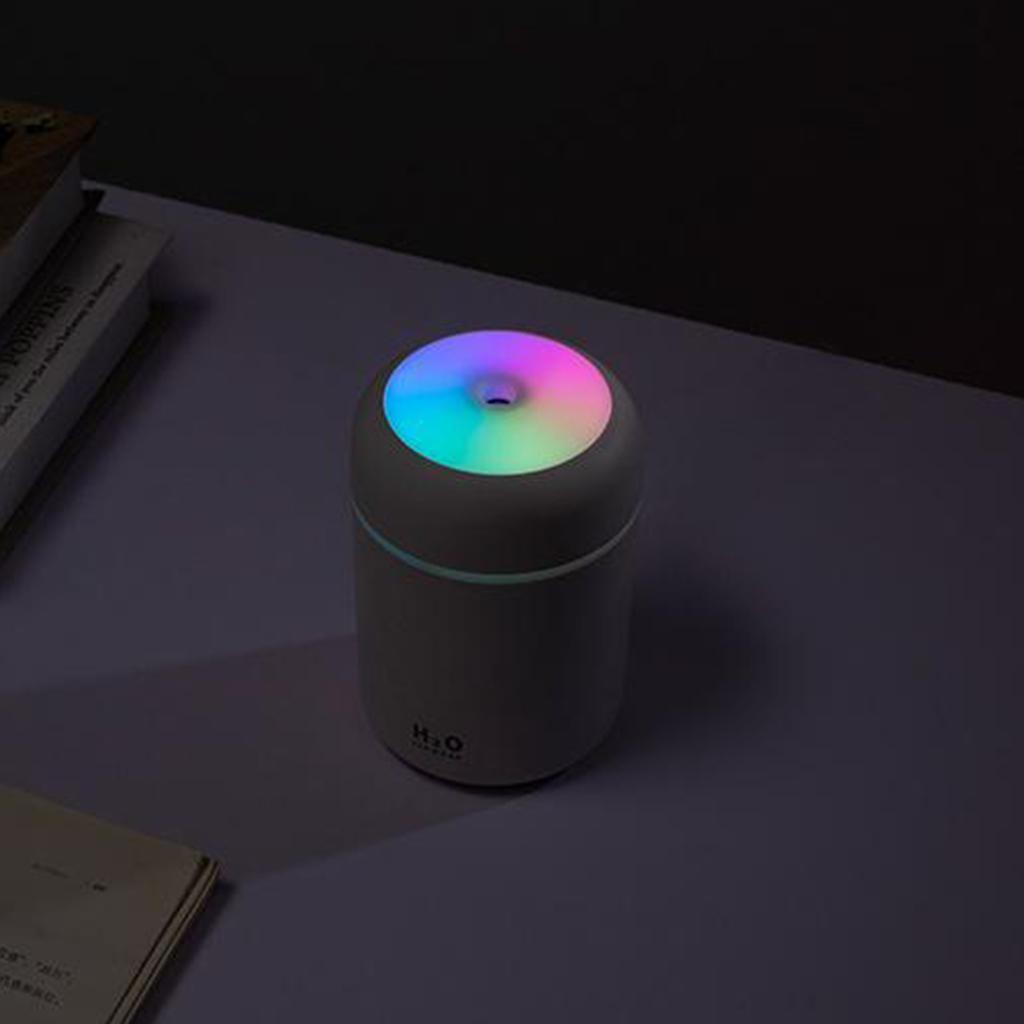 USB Humidifier with Essential Oil Diffuser Gray + 5 Pieces