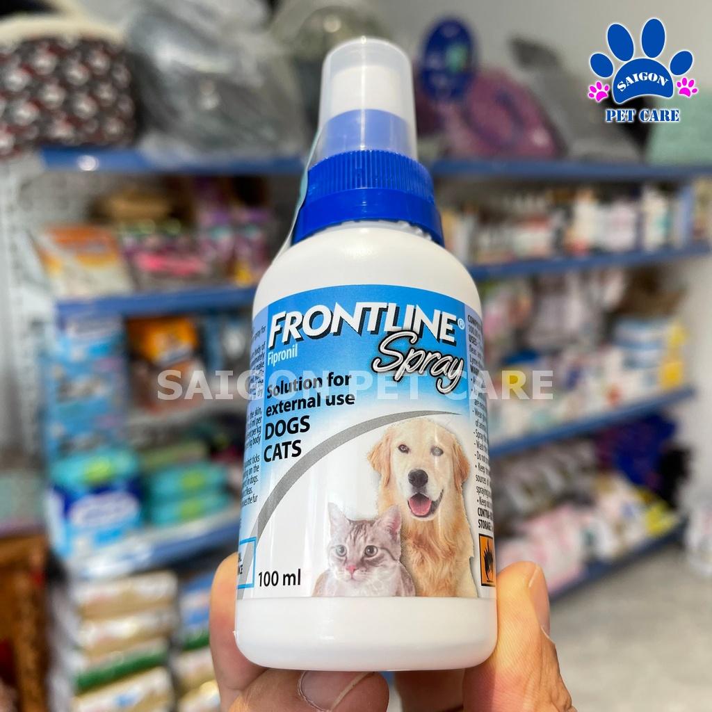 Xịt ve rận, bọ chét Frontline Spray cho chó mèo