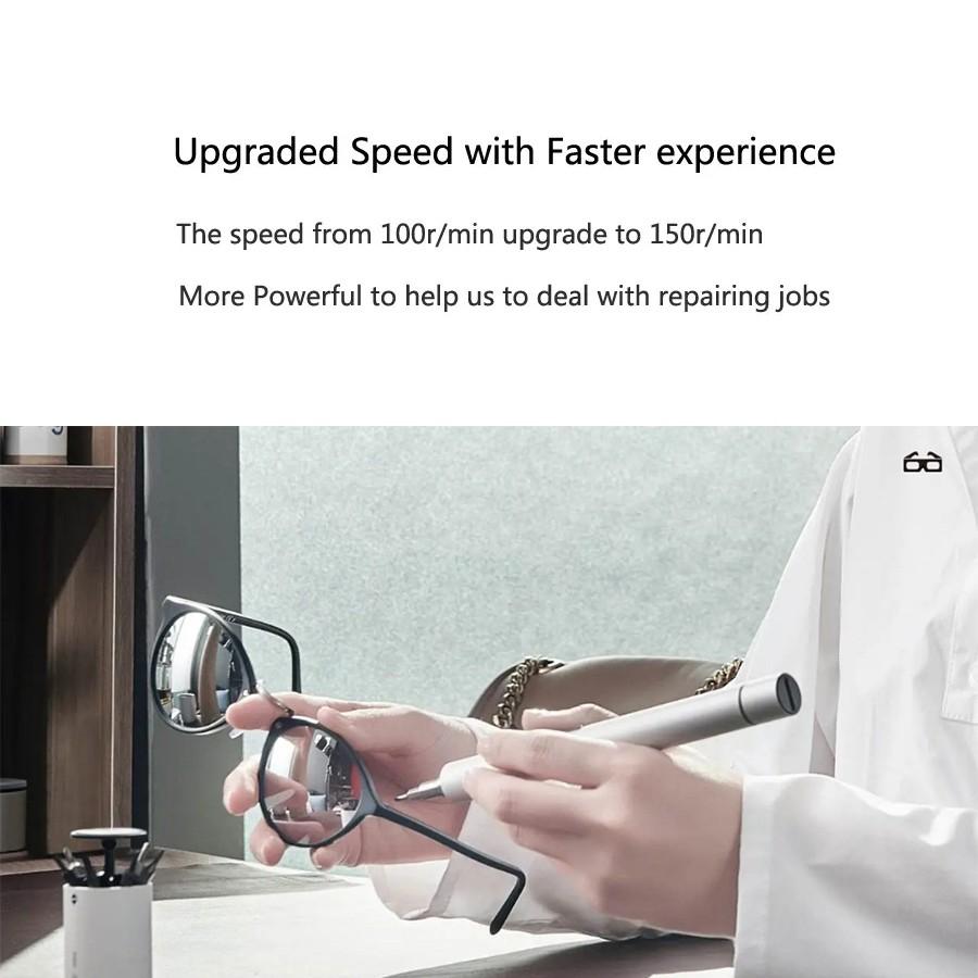 Bộ 20 sản phẩm trong 1 gồm 19 mũi vít kèm tua vít điện không dây Xiaomi Wowstick 1P+