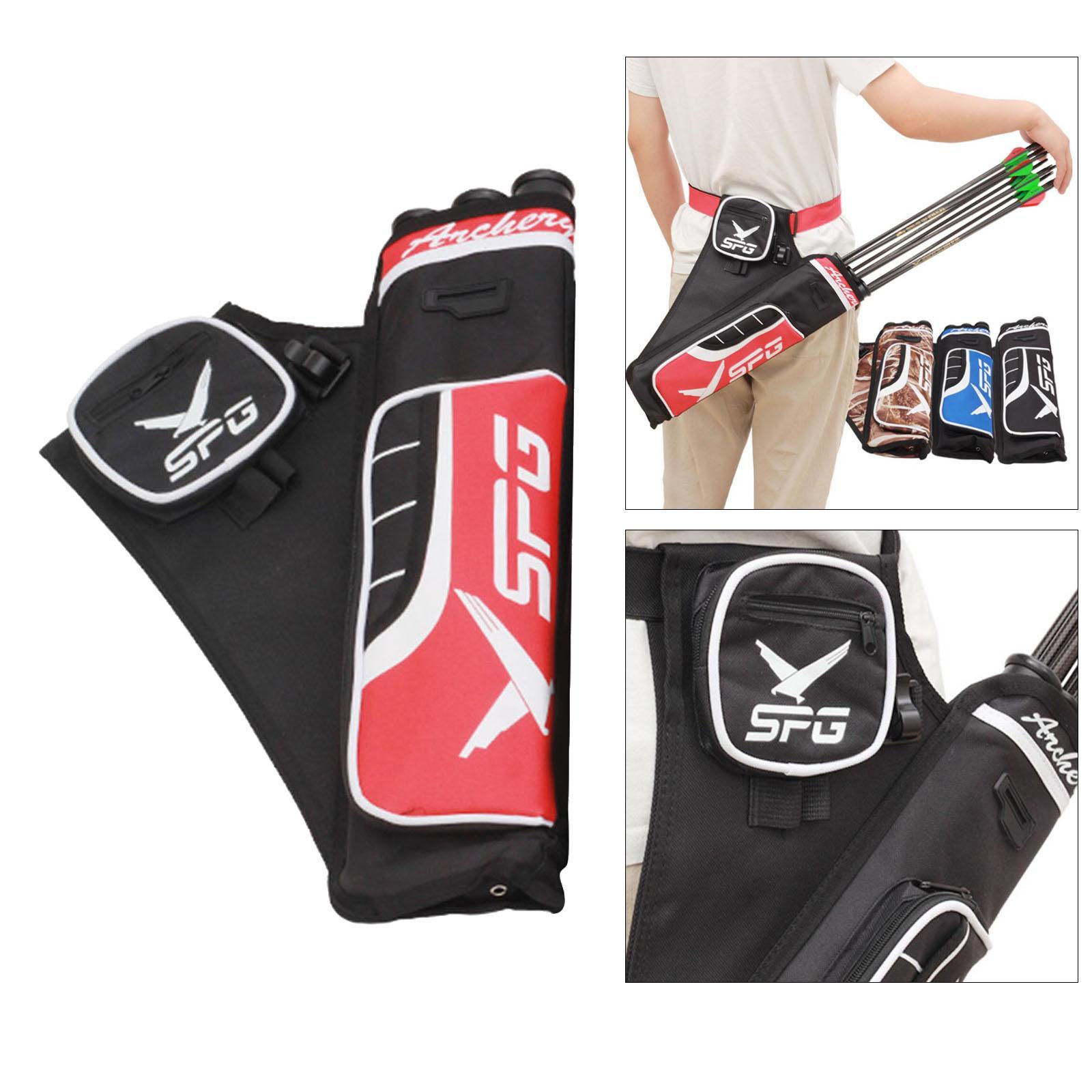 Pocket  Bow Bag Quiver Bag Three Tube Accessories red