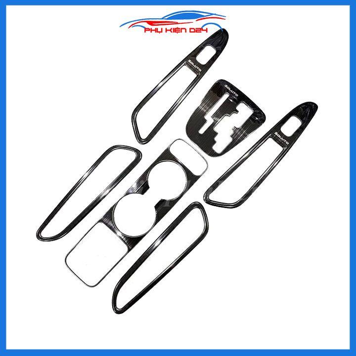 Ốp nội thất Soluto 2019-2020-2021 vân Titan bảo vệ chống xước và làm đẹp xe