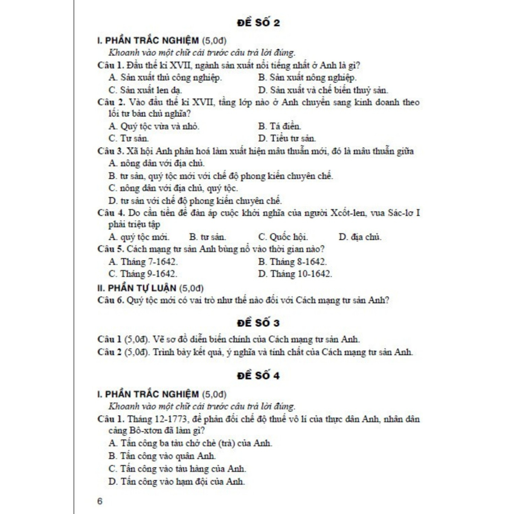 Sách - Đề kiểm tra đánh giá lịch sử 8 - HA