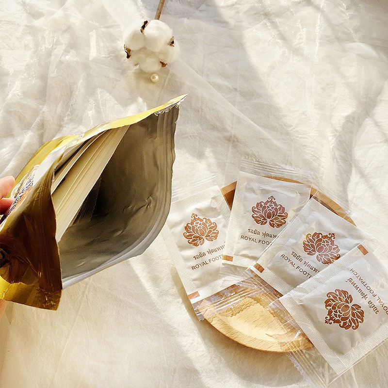 Miếng dán thải độc chân Dusitra Gold Princess Thái Lan 10 miếng