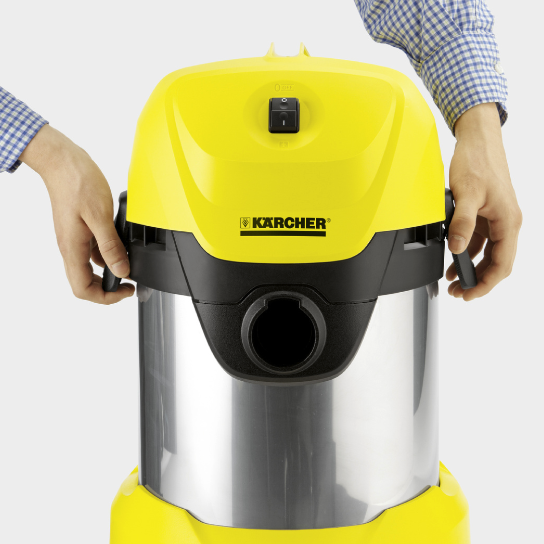 Máy hút bụi khô &amp; ướt cao cấp Karcher WD 3 Premium - Hàng chính hãng