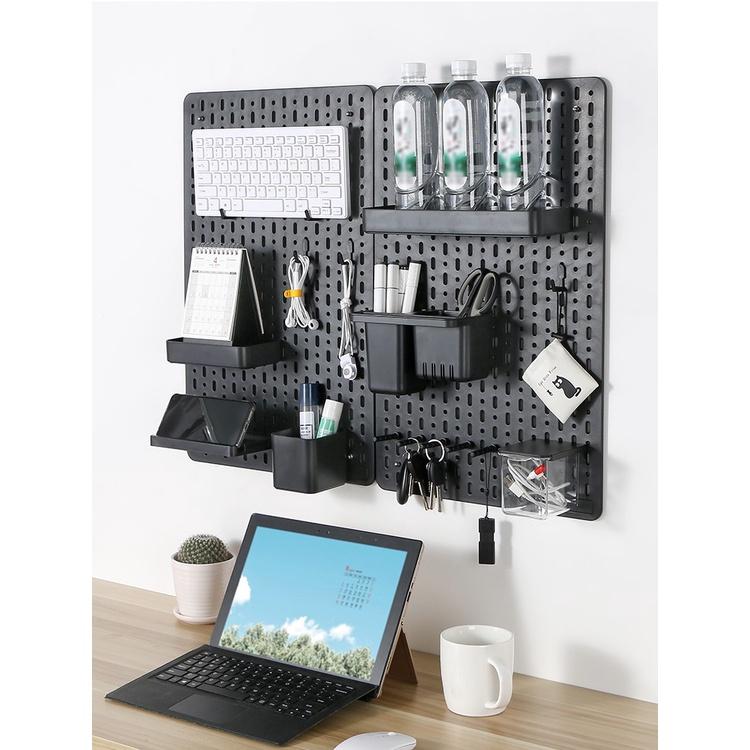 Bảng pegboard cỡ lớn bảng cài treo tường PEGBOARD NB132 decor gaming bảng văn phòng