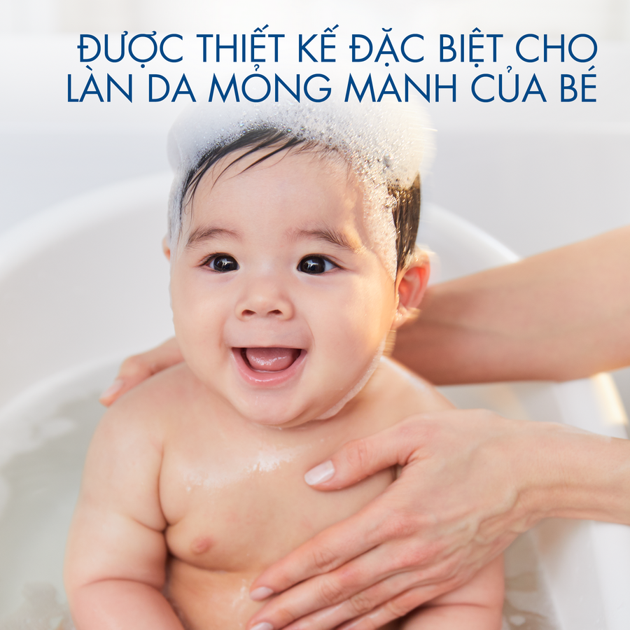 Combo 2 Sữa tắm gội dịu lành cho bé Cetaphil Baby Gentle Wash & Shampoo 400ml/chai