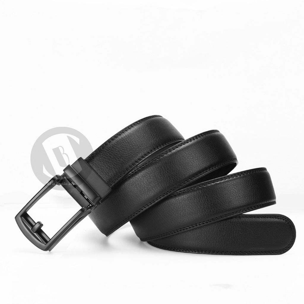 Dây Thắt Lưng, Nịt Nam Da Bò Cao Cấp - ShinBasic, Bảng Khoá Tự Động, Thời Trang Công Sở, BELTS21BAS09-2