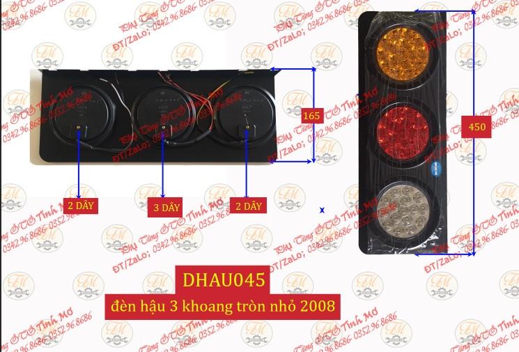 Đèn hậu 3 khoang tròn nhỏ 2008