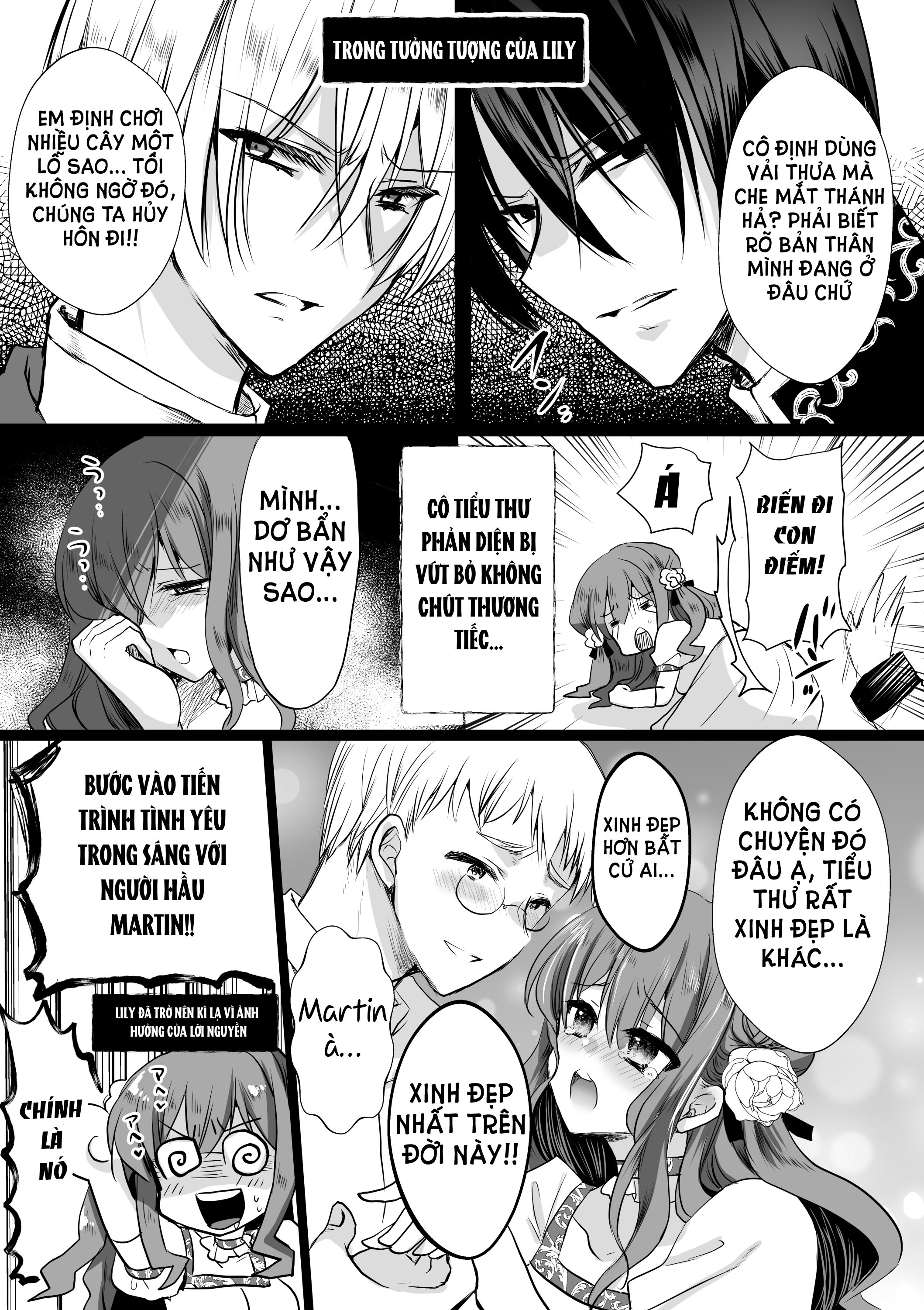 [21+] cô nữ sinh yêu thích nhân vật phụ chuyển sinh thành tiểu thư phản diện ~ cuộc chuyển sinh cực kì bi thảm~ chapter 5.1 3