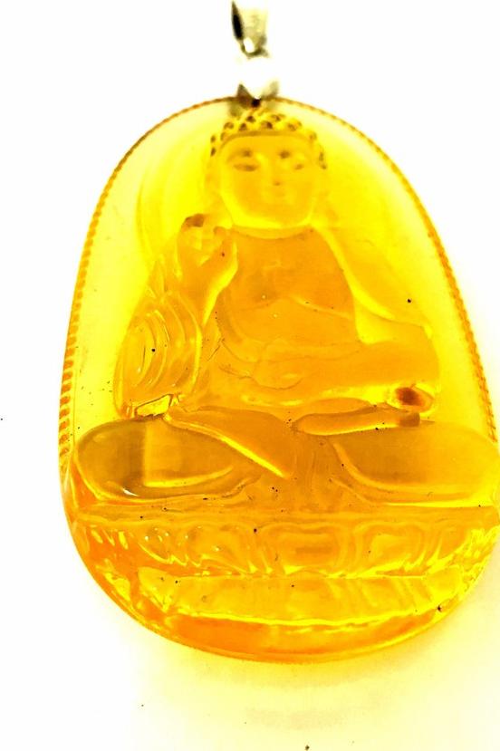 Mặt dây bản mệnh khắc ngài ADIDA đá mã não tự nhiên cho người tuổi Tuất -tuổi Hợi Bạc QTJ - MDNA17
