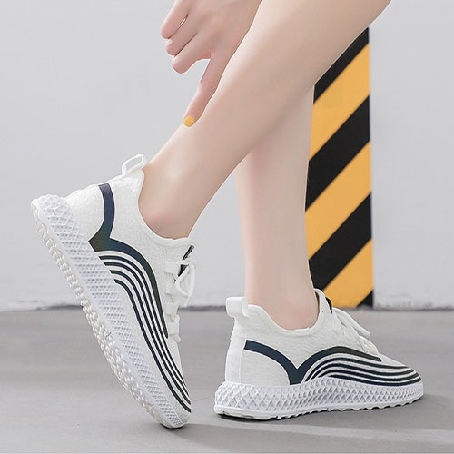 Giày Sneaker Nữ Vải Thanh Lịch, Năng Động Mix Đồ Xinh chuẩn Hàn Quốc FZ6616