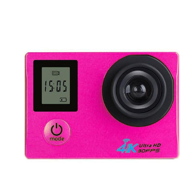 Camera hành động 4K Ultra HD 1080p Màn hình hiển thị kép WiFi điều khiển từ xa máy ảnh chống nước ngoài trời