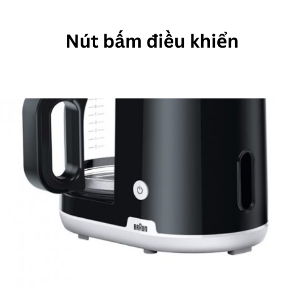 Máy pha cà phê Braun KF1100BK-Hàng chính hãng