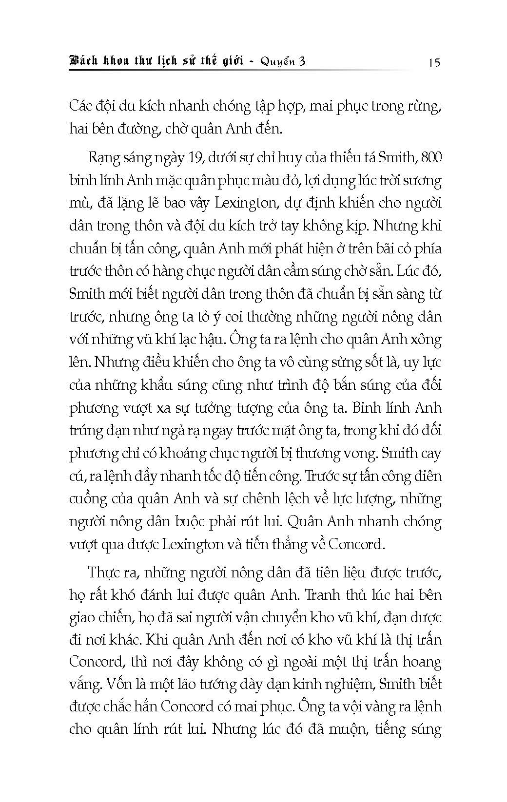 Bách Khoa Thư Lịch Sử Thế Giới, Quyển 3 - Thời Kỳ Hiện Đại
