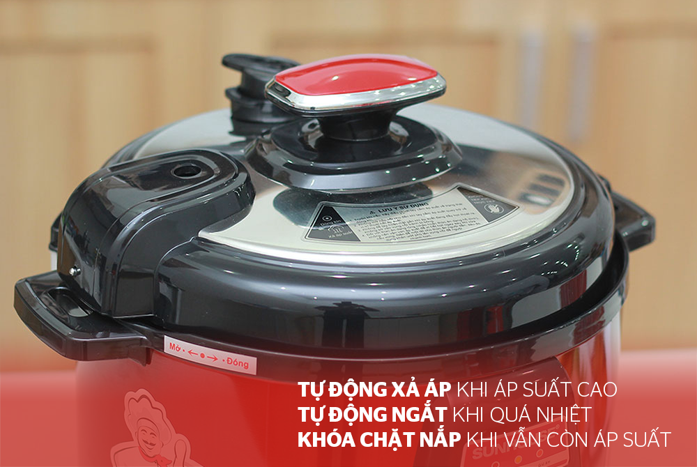 Nồi Áp Suất Điện Đa Năng Sunhouse DNDSHD1552 - 5L  - Hàng chính hãng