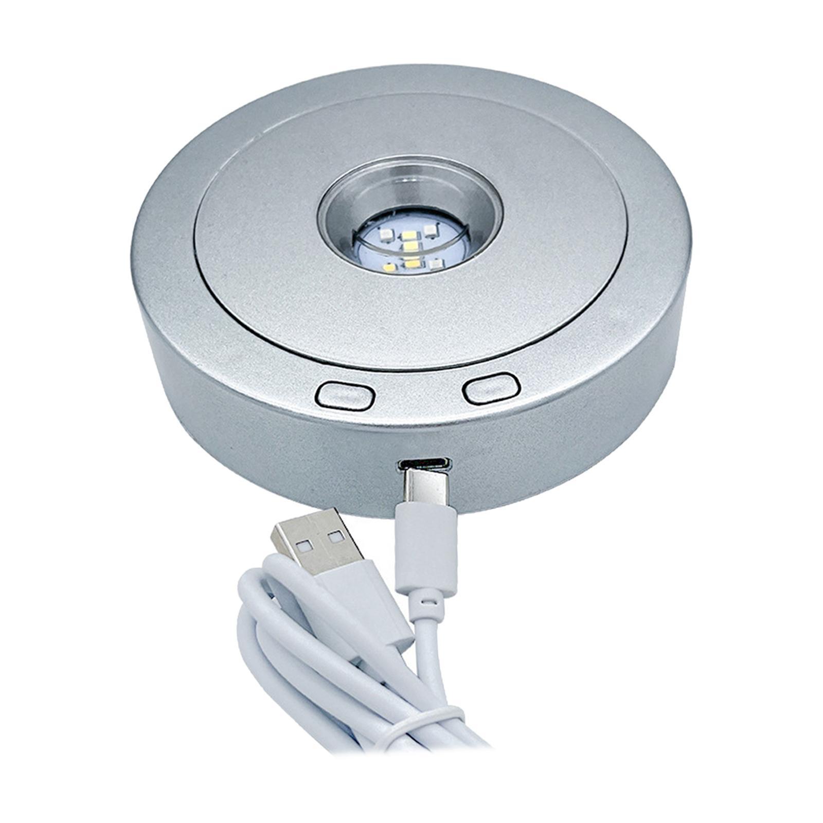 Electric Turntable Exhibitions Collectibles Rotating Display Stand