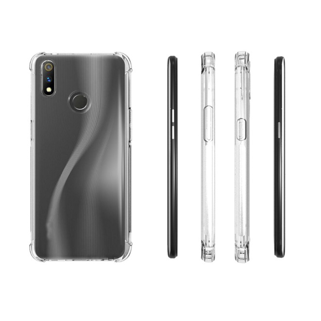 Ốp lưng dẻo trong chống sốc cho Oppo Realme 3 Pro
