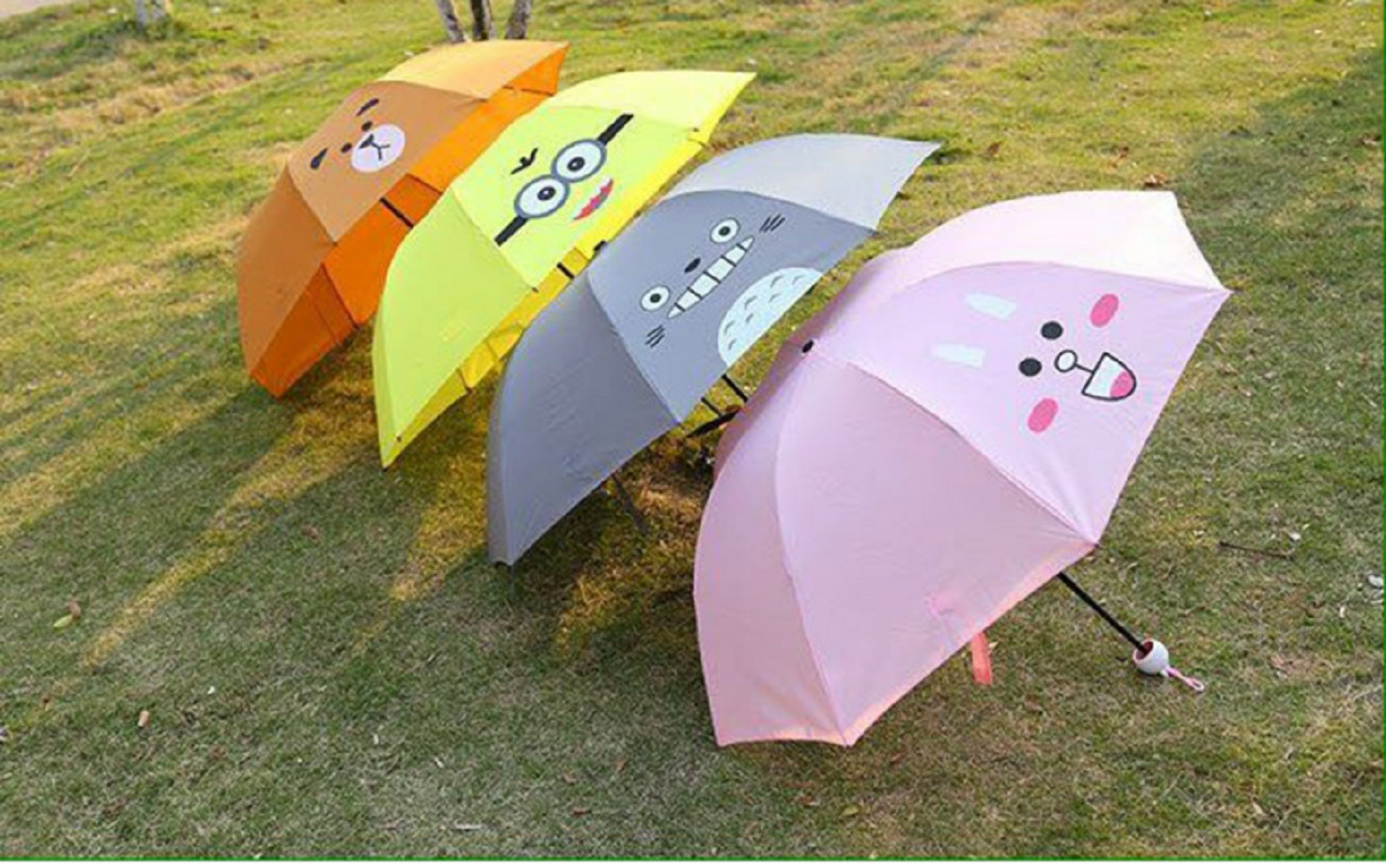 Ô dù đi mưa gấp gọn cao cấp totoro