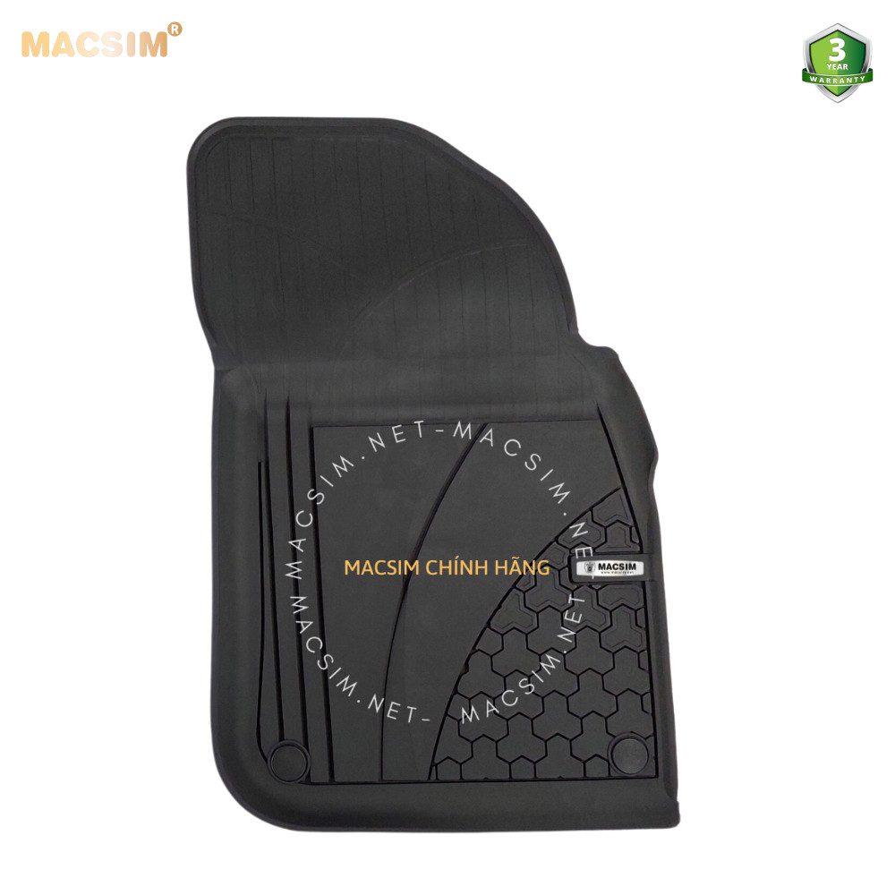 #Audi Q7 , Thảm lót sàn ô tô nhựa TPE Silicon Audi Q7 2015 + Black Nhãn hiệu Macsim