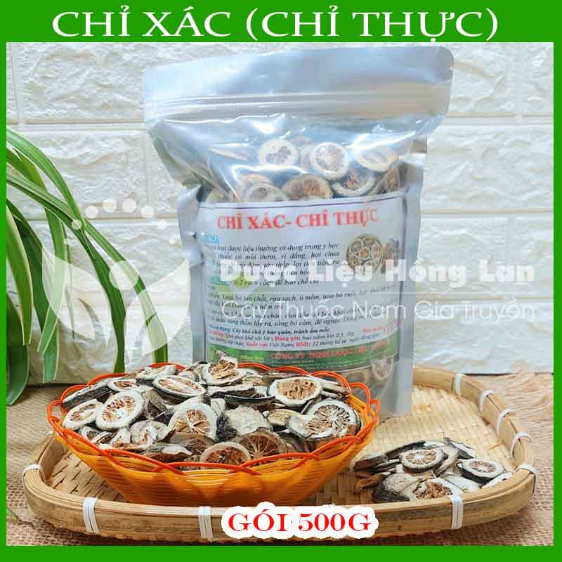 500G Chỉ Xác (Chỉ Thực) khô, sạch, thơm, mới, không chất bảo quản