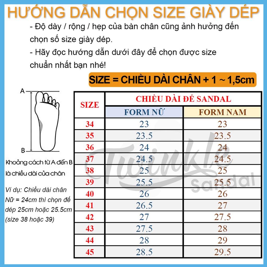 Dép sandal Nữ quai da mềm Đế bệt Cao Su ôm chân mã SD36