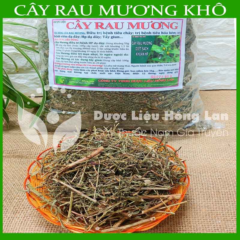 Cây Rau Mương khô đóng gói 1kg