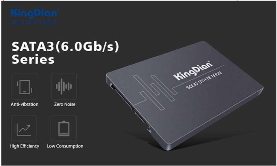 Ổ Cứng SSD KingDian N480 120GB  NGFF (M.2) Size 80*22*3 mm -Hàng Chính Hãng