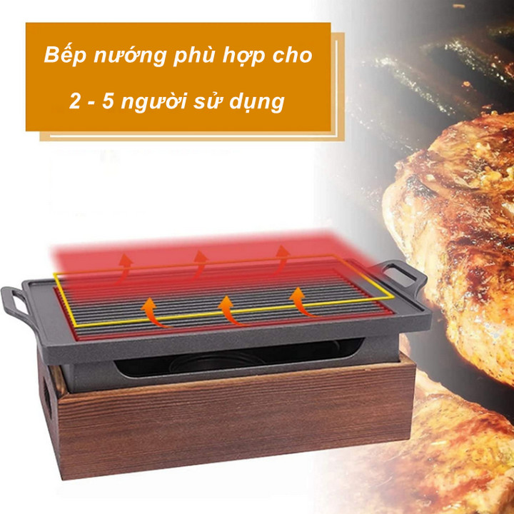 Bếp Nướng Kiểu Nhật Gyuuniku Kosho Dành Cho 2 - 5 Người Ăn - Home and Garden