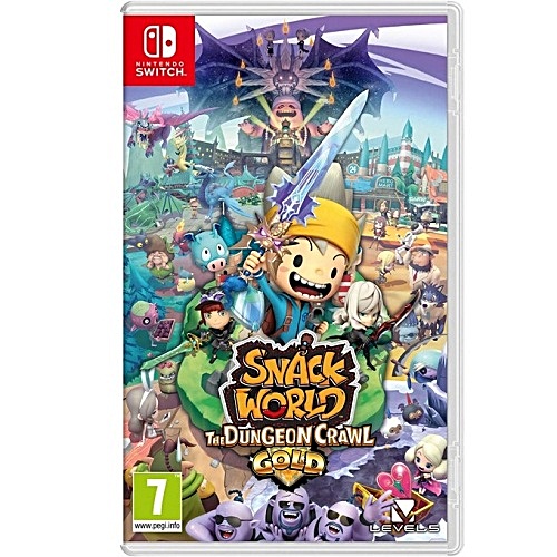 Băng game Nintendo Switch SNACK WORLD: THE DUNGEON CRAWL- GOLD