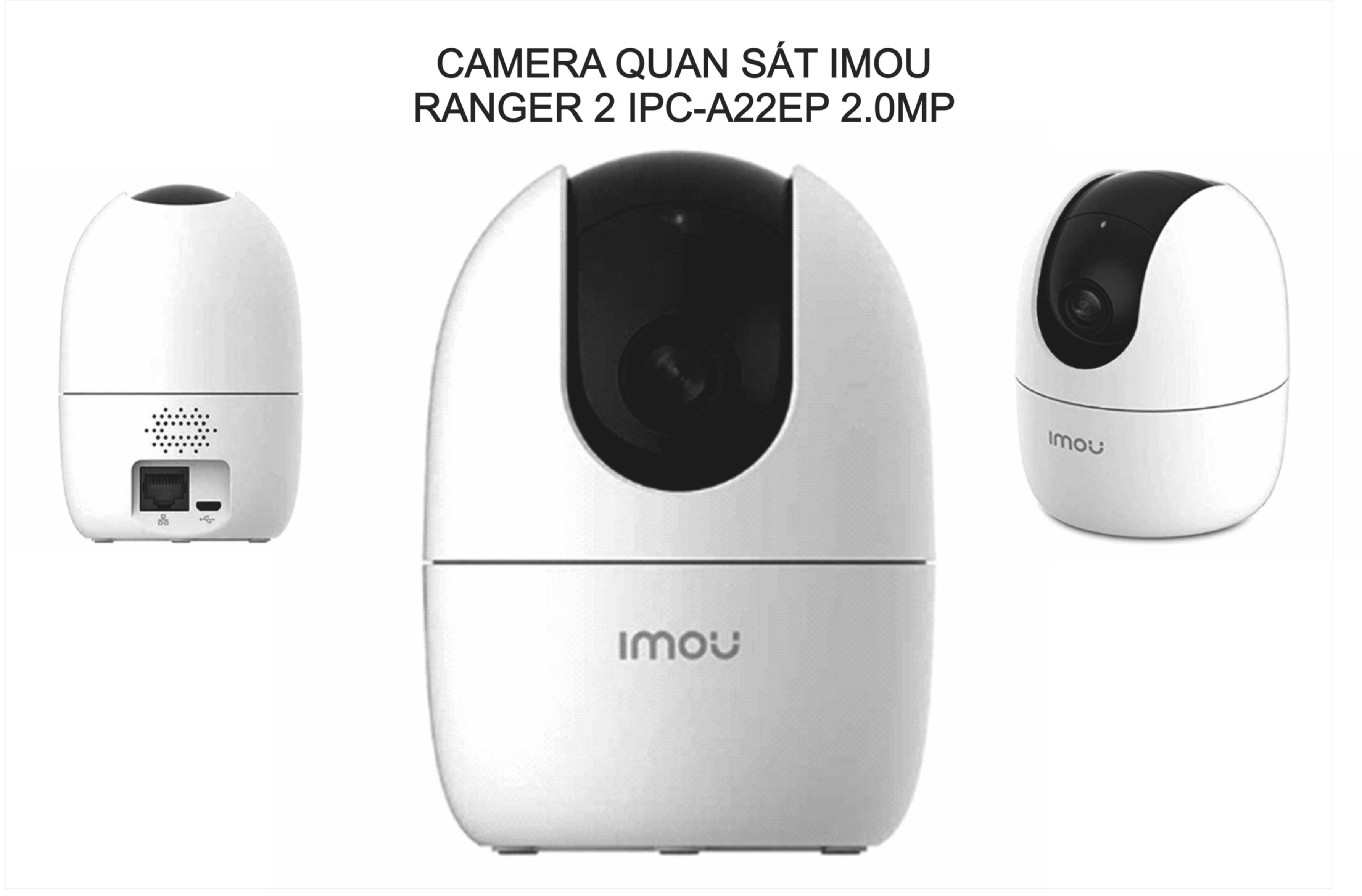 Camera quan sát imou Ranger 2 IPC-A22EP 2.0 Megapixel - Hàng chính hãng