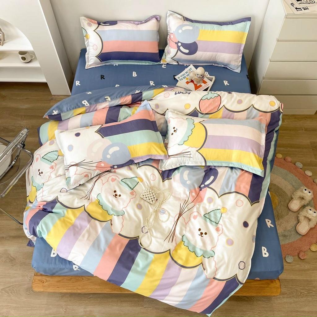 Bộ Chăn Polly Nhập Khẩu NHIỀU MẪU Chăn ,Ga , Gối