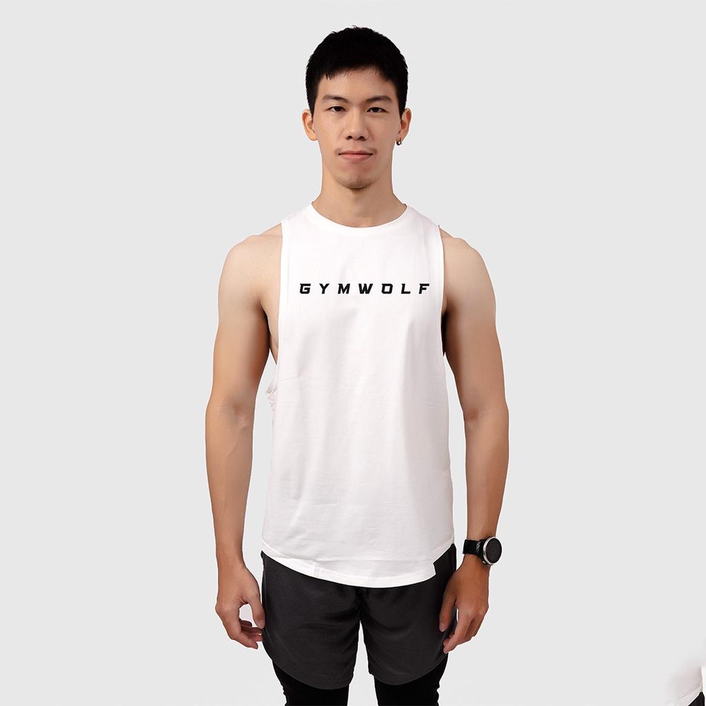 Áo Tanktop Nam GYMWOLF, Áo Ba Lỗ Tanktop Gym Form Rộng, Trẻ Trung (WOLF31)