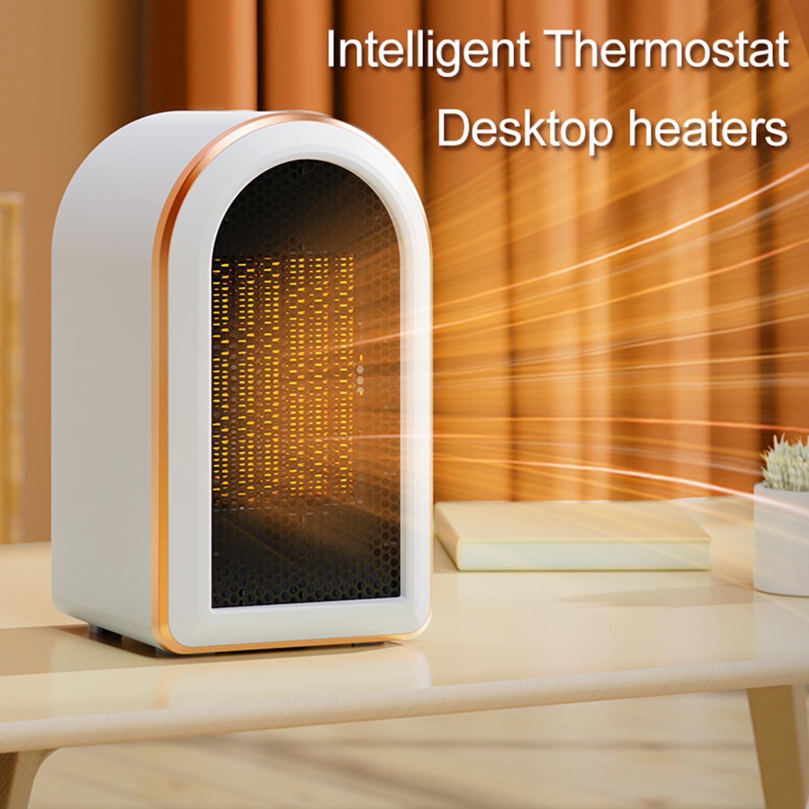 Small Space Heater Fast Heating Portable Heating Fan for Bedroom Room Winter