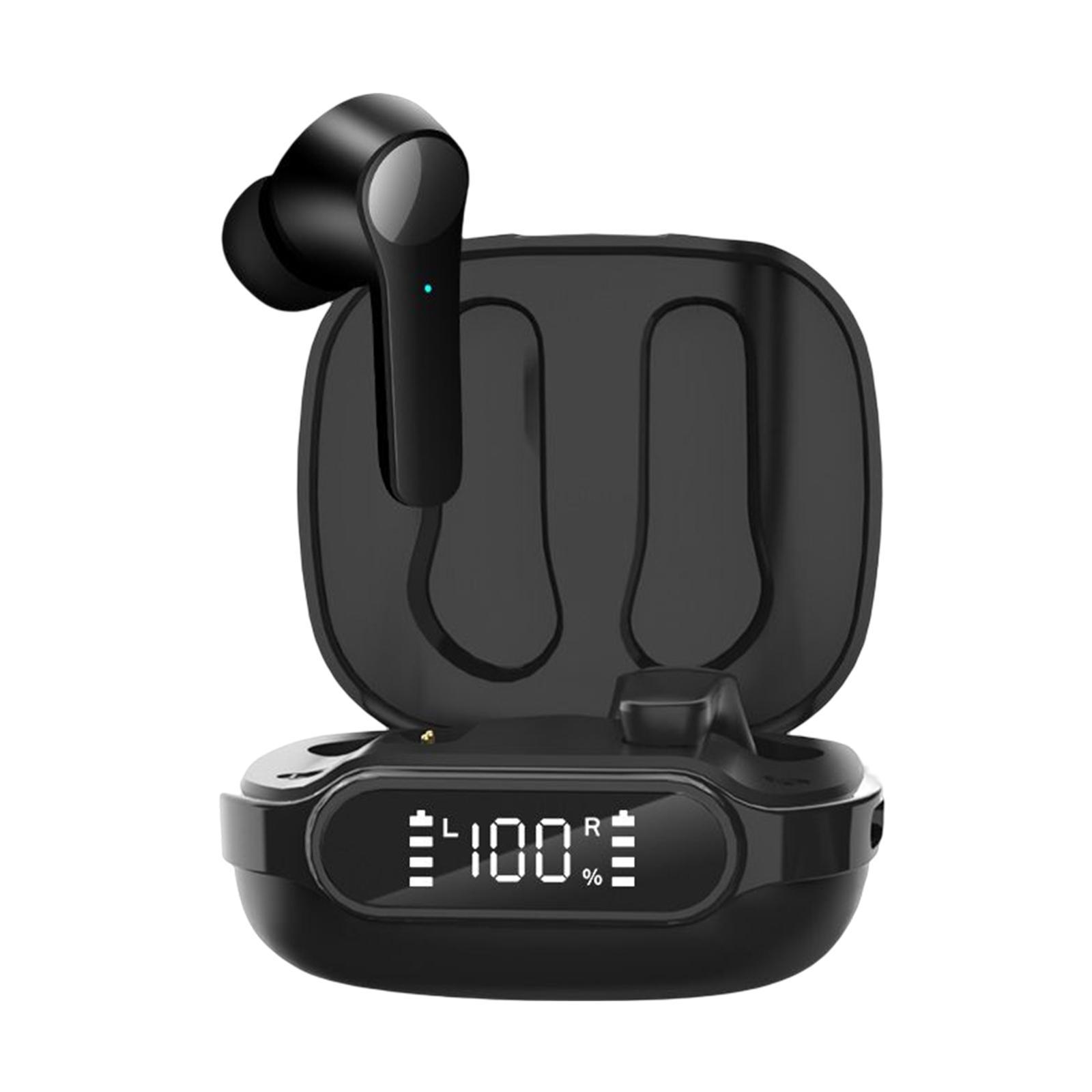 V5.1 Wireless Headphones HiFi Sound Dual Modes Semi in Ear for