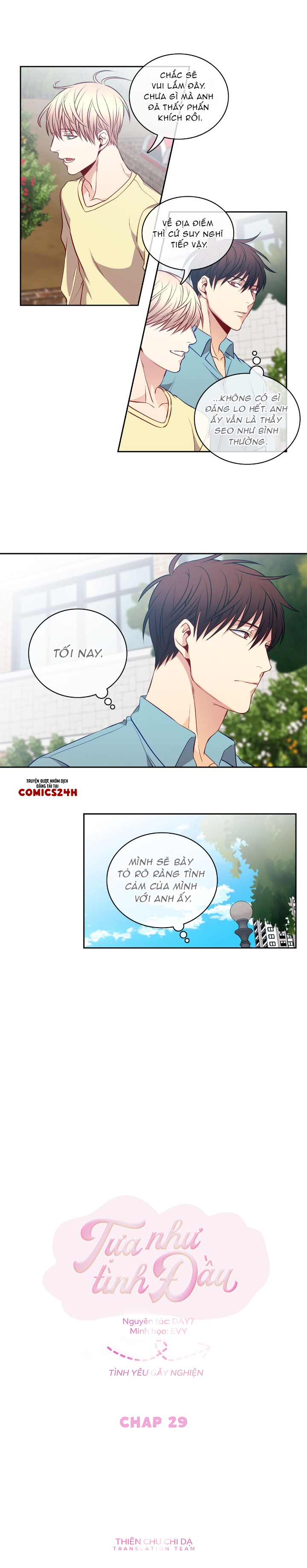 tựa như tình đầu chapter 29 4