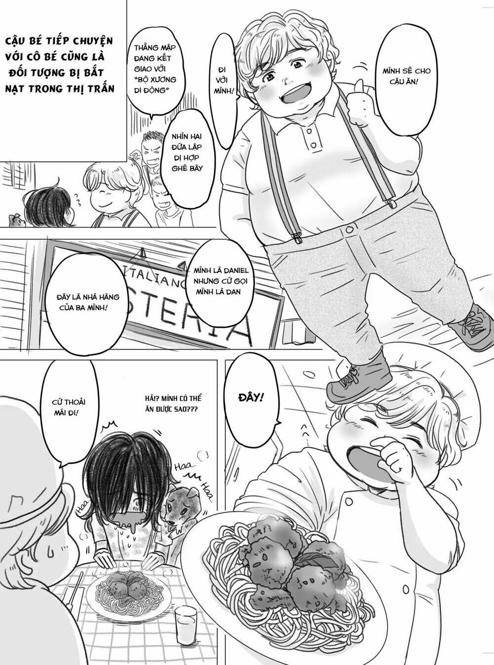 cô bé gầy gò và cậu bé mũm mĩm chapter 1 3